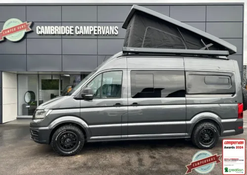 Photo of 2024 24 REG VW CRAFTER CR35 MWB 140PS 8SP AUTO FWD – REAR CAMERA, LED LIGHTS – CONVERSION