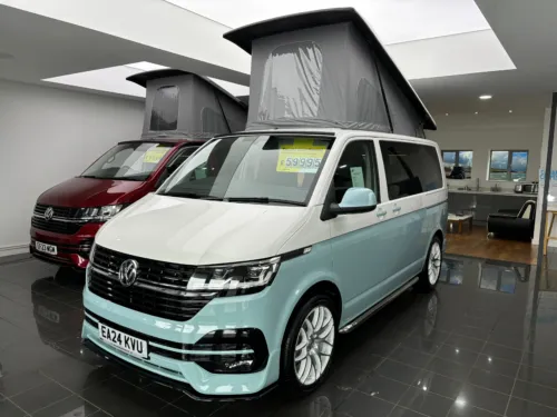 Photo 1 of 2024 24 REG VW T6.1 110PS HIGHLINE, SWB, TAILGATE – LED LIGHTS, REAR CAMERA, HEATED SEATS – BRAND NEW CAMPERVAN CONVERSION