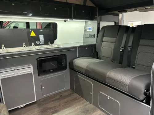 Photo 3 of 2023 23 REG VW T6.1 110PS HIGHLINE – REAR CAMERA, HEATED SEATS – CAMPERVAN CONVERSION