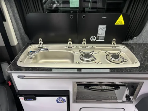 Photo 5 of 2022 22 REG VW T6.1 110PS BUSINESS PACK, SWB, TAILGATE – CARPETED CAB – CAMPERVAN CONVERSION