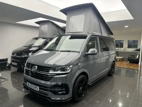 Photo 1 of 2023 23 REG VW T6.1 150DSG HIGHLINE SWB TAILGATE – LED LIGHTS, REAR CAMERA – CAMPERVAN CONVERSION
