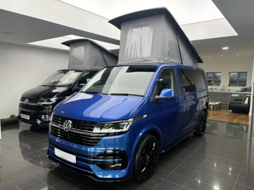 Photo 1 of 2024 74 REG VW T6.1 HIGHLINE 110PS SWB TAILGATE – REAR CAMERA, LED LIGHTS, HEATED SEATS – BRAND NEW CAMPERVAN CONVERSION