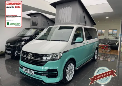 Photo of 2024 74 REG VW T6.1 BUSINESS PACK 110PS SWB TAILGATE – BRAND NEW CAMPERVAN CONVERSION