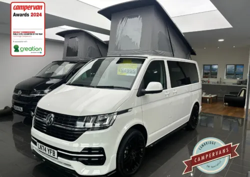 Photo of 2024 74 REG VW T6.1 BUSINESS PACK 110PS SWB TAILGATE – BRAND NEW CAMPERVAN CONVERSION