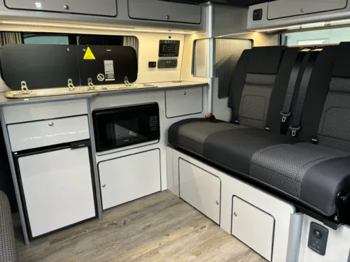 Photo 2 of 2024 74 REG VW T6.1 150DSG HIGHLINE SWB TAILGATE – LED LIGHTS, HEATED SEATS, REAR CAMERA – BRAND NEW CAMPERVAN CONVERSION