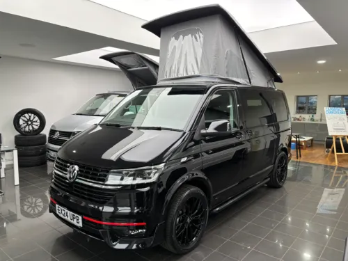Photo 1 of 2024 24 REG VW T6.1 110PS HIGHLINE SWB TAILGATE – LED LIGHTS, HEATED SEATS, REAR CAMERA – BRAND NEW CAMPERVAN CONVERSION