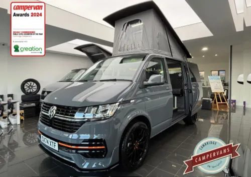 Photo of 2024 74 REG VW T6.1 110PS BUSINESS PACK SWB TAILGATE – BRAND NEW CAMPERVAN CONVERSION