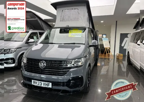 Photo of 2023 23 REG VW T6.1 110PS BUSINESS PACK SWB TAILGATE – CAMPERKING MONTE CARLO CAMPERVAN
