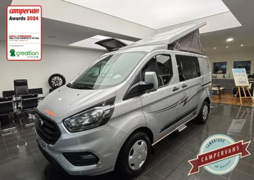 Photo of 2018 68 REG FORD TRANSIT CUSTOM 280 TREND E-TEC 130PS – REAR CAMERA, HEATED SEATS – DEVON FIREFLY CAMPERVAN CONVERSION