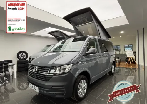 Photo of 2024 74 REG VW T6.1 110PS BUSINESS PACK SWB TAILGATE – BRAND NEW CAMPERVAN CONVERSION