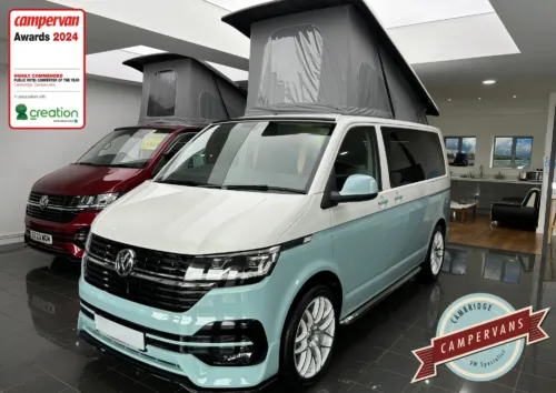 Photo 1 of 2024 74 REG VW T6.1 110PS HIGHLINE SWB TAILGATE (GLAZED) – REAR CAMERA, HEATED SEATS, LED LIGHTS – BRAND NEW CAMPERVAN CONVERSION