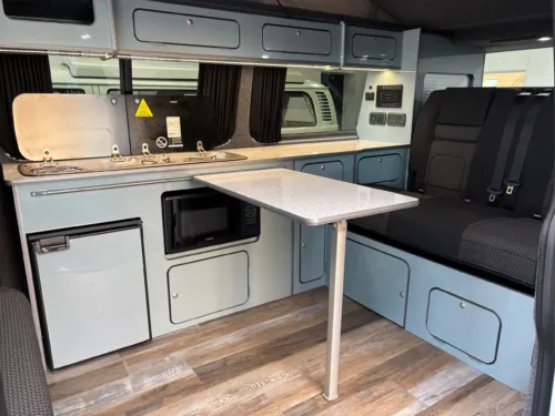 Photo 2 of 2024 74 REG VW T6.1 150DSG HIGHLINE LWB TAILGATE (GLAZED) – REAR CAMERA, HEATED SEATS, LED LIGHTS – BRAND NEW CAMPERVAN CONVERSION