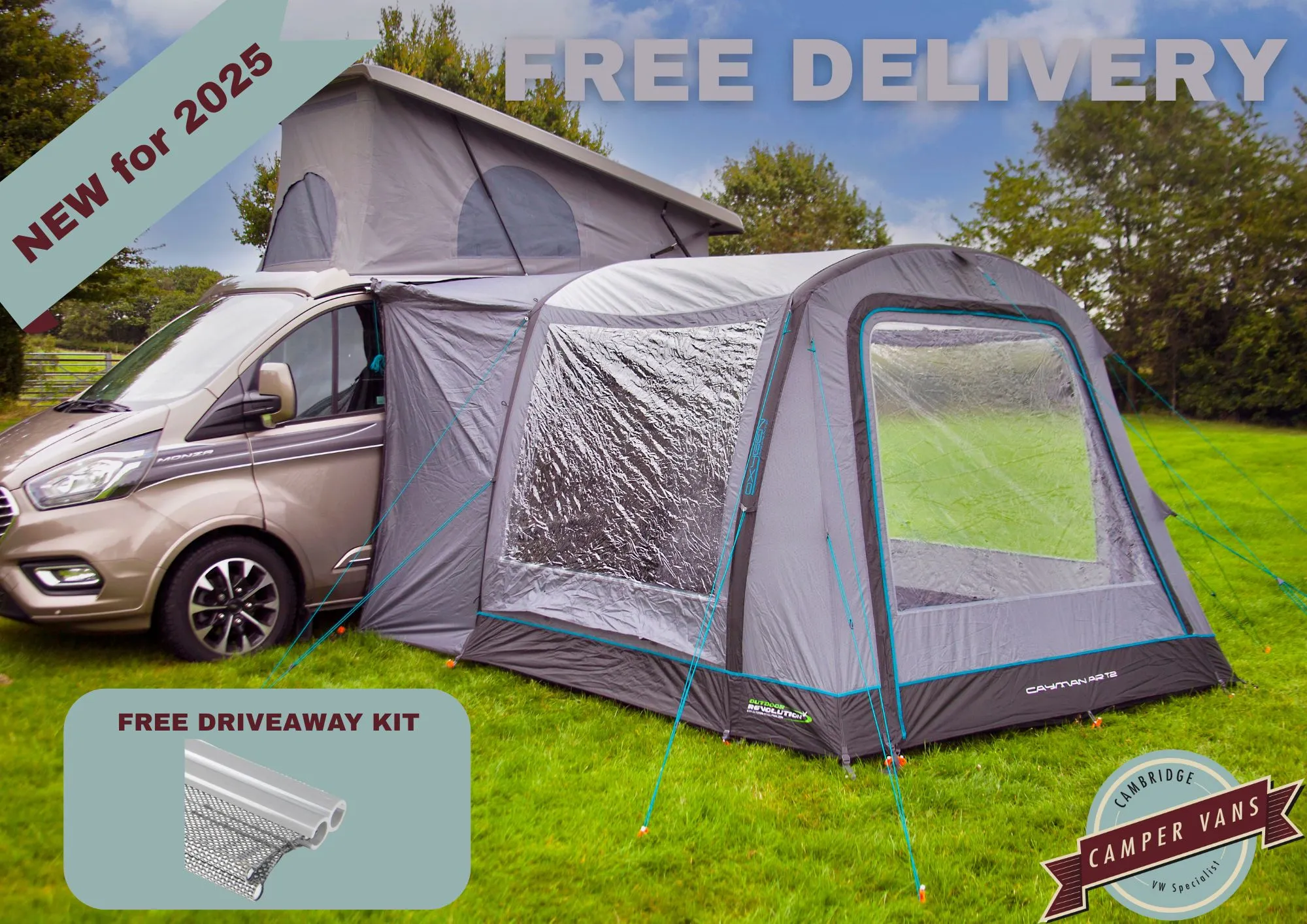 Photo of Cayman Air T2 HIGH (255-305cm) Includes Footprint *FREE DRIVEAWAY KIT*