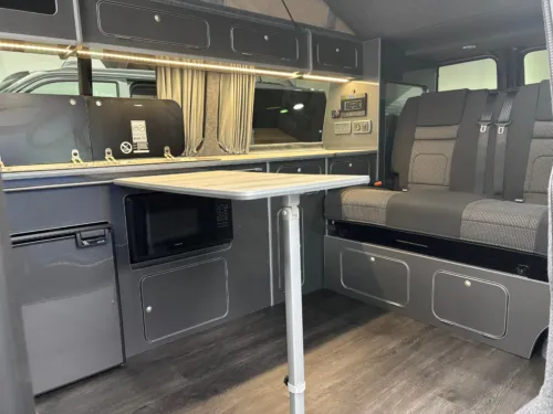 Photo 3 of 2024 74 REG VW T6.1 110PS BUSINESS PACK LWB BARN DOORS – FRONT & REAR SENSORS, HEATED SEATS, REAR CAMERA – BRAND NEW CAMPERVAN CONVERSION