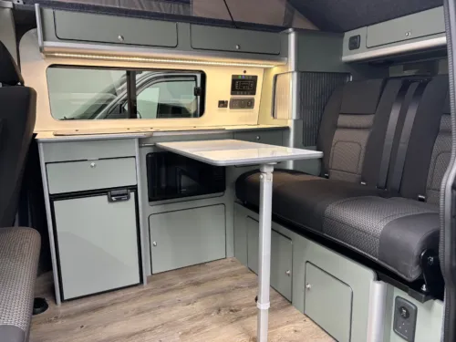 Photo 5 of 2024 24 REG VW T6.1 110PS HIGHLINE SWB TAILGATE – REAR CAMERA, HEATED SEATS, LED LIGHTS – BRAND NEW CAMPERVAN CONVERSION