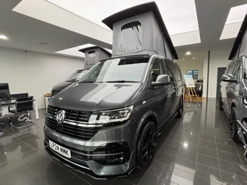 Photo 1 of 2024 24 REG VW T6.1 110PS HIGHLINE SWB TAILGATE – REAR CAMERA, HEATED SEATS, LED LIGHTS – BRAND NEW CAMPERVAN CONVERSION