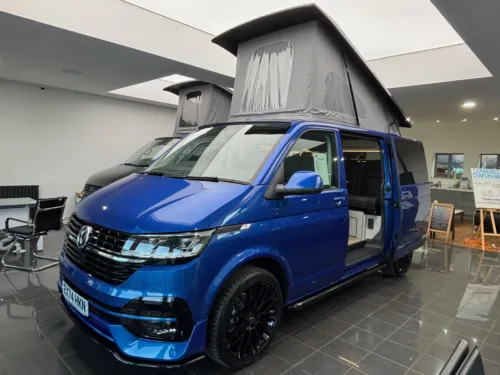 Photo 1 of 2024 74 REG VW T6.1 150DSG HIGHLINE SWB TAILGATE – REAR CAMERA, HEATED SEATS, LED LIGHTS – BRAND NEW CAMPERVAN CONVERSION
