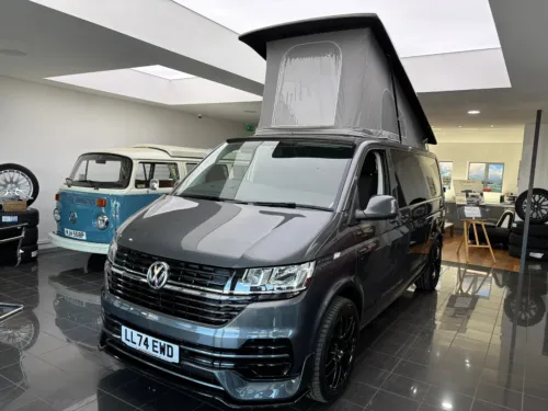 Photo 1 of 2024 74 REG VW T6.1 110PS BUSINESS PACK LWB BARN DOORS – FRONT & REAR SENSORS, HEATED SEATS, REAR CAMERA – BRAND NEW CAMPERVAN CONVERSION