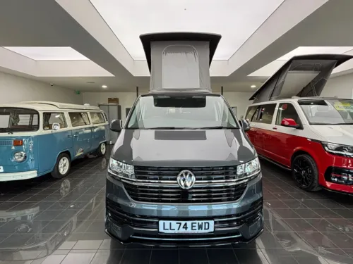 Photo 2 of 2024 74 REG VW T6.1 110PS BUSINESS PACK LWB BARN DOORS – FRONT & REAR SENSORS, HEATED SEATS, REAR CAMERA – BRAND NEW CAMPERVAN CONVERSION