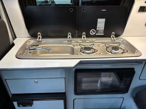 Photo 2 of 2024 74 REG VW T6.1 110PS SWB TAILGATE – TWO TONE – BRAND NEW CAMPERVAN CONVERSION