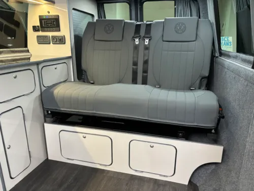 Photo 4 of 2024 74 REG VW T6.1 110PS LWB BARN DOORS – REAR CAMERA, HEATED SEATS, FRONT & REAR SENSORS – BRAND NEW CAMPERVAN CONVERSION
