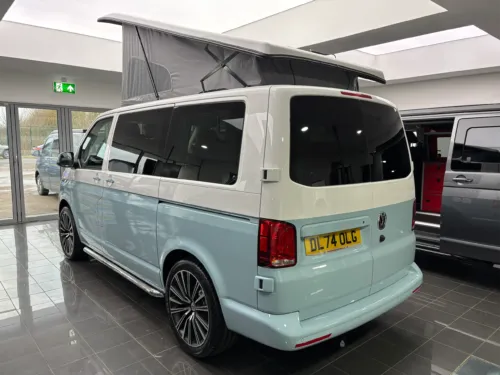 Photo 3 of 2024 74 REG VW T6.1 HIGHLINE 150DSG SWB BARN DOORS – REAR CAMERA, LED LIGHTS, NAV MEDIA, HEATED SEATS – BRAND NEW CAMPERVAN CONVERSION