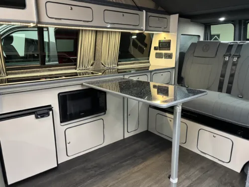 Photo 2 of 2024 74 REG VW T6.1 110PS LWB BARN DOORS – REAR CAMERA, HEATED SEATS, FRONT & REAR SENSORS – BRAND NEW CAMPERVAN CONVERSION