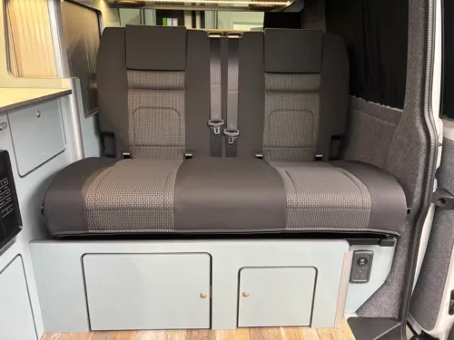 Photo 5 of 2024 74 REG VW T6.1 HIGHLINE 150DSG SWB BARN DOORS – REAR CAMERA, LED LIGHTS, NAV MEDIA, HEATED SEATS – BRAND NEW CAMPERVAN CONVERSION