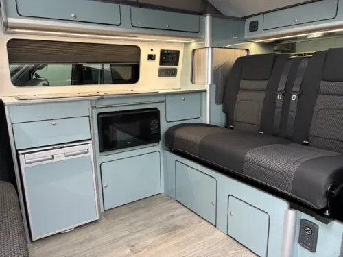 Photo 3 of 2024 74 REG VW T6.1 HIGHLINE 150DSG SWB TAILGATE – REAR CAMERA, LED LIGHTS, NAV MEDIA, HEATED SEATS – BRAND NEW CAMPERVAN CONVERSION