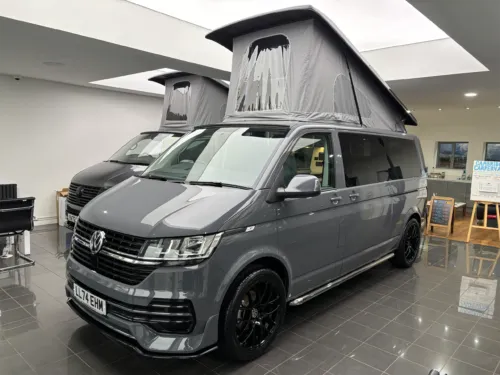 Photo 1 of 2024 74 REG VW T6.1 110PS LWB BARN DOORS – REAR CAMERA, HEATED SEATS, FRONT & REAR SENSORS – BRAND NEW CAMPERVAN CONVERSION