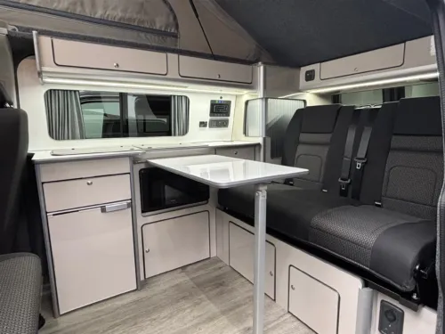 Photo 2 of 2024 74 REG VW T6.1 HIGHLINE 150DSG SWB BARN DOORS – REAR CAMERA – BRAND NEW CAMPERVAN CONVERSION