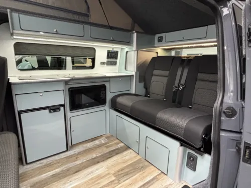 Photo 2 of 2024 74 REG VW T6.1 110PS HIGHLINE SWB TAILGATE – REAR CAMERA, HEATED SEATS, LED LIGHTS – BRAND NEW CAMPERVAN CONVERSION