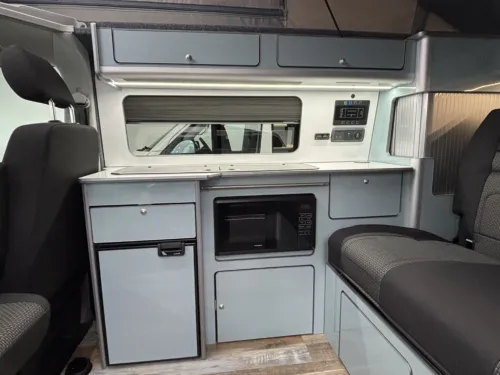 Photo 4 of 2024 74 REG VW T6.1 110PS HIGHLINE SWB TAILGATE – REAR CAMERA, HEATED SEATS, LED LIGHTS – BRAND NEW CAMPERVAN CONVERSION