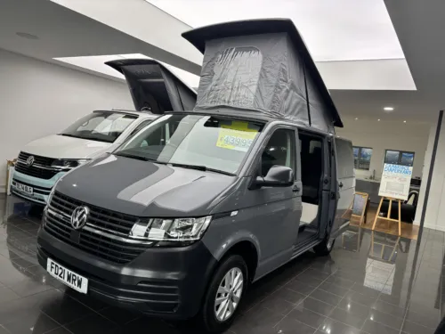 Photo 1 of 2021 21 REG VW T6.1 110PS SWB BARN DOORS – CAMPERVAN CONVERSION