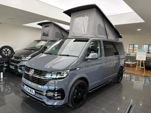 Photo 1 of 2024 74 REG VW T6.1 110PS HIGHLINE SWB TAILGATE – REAR CAMERA, HEATED SEATS, LED LIGHTS – BRAND NEW CAMPERVAN CONVERSION