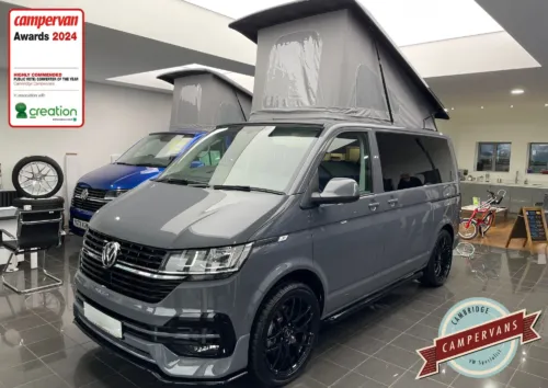 Photo 1 of 2024 74 REG VW T6.1 HIGHLINE 110PS SWB TAILGATE – REAR CAMERA, LED LIGHTS, HEATED SEATS – BRAND NEW CAMPERVAN CONVERSION