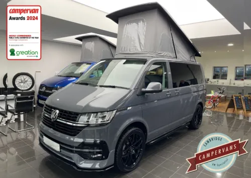 Photo 1 of 2024 74 REG VW T6.1 150DSG HIGHLINE LWB TAILGATE (GLAZED) – REAR CAMERA, HEATED SEATS, LED LIGHTS – BRAND NEW CAMPERVAN CONVERSION
