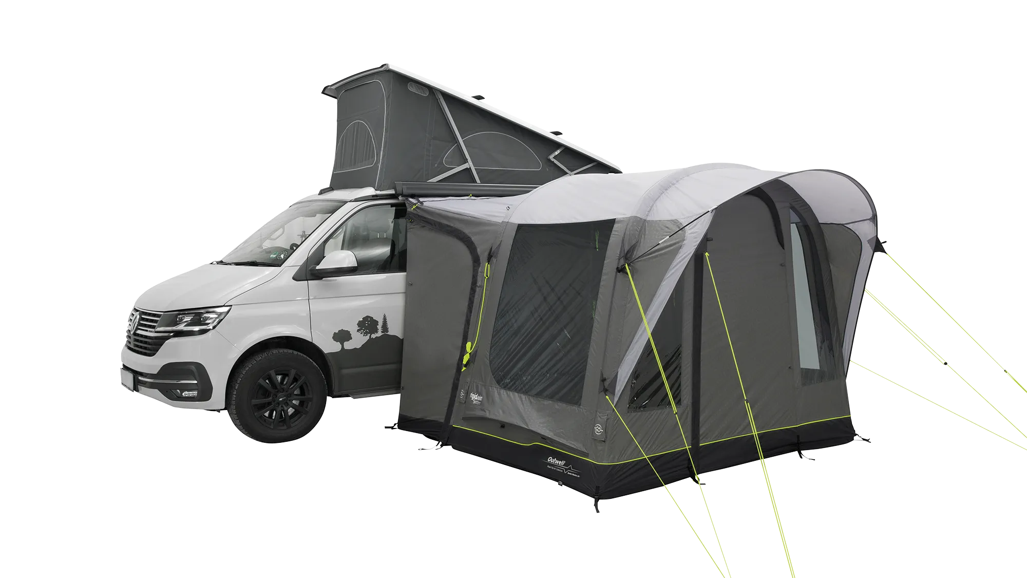 Photo of Outwell Santa Monica Air LOW Drive-Away Awning *FREE DRIVEAWAY KIT*