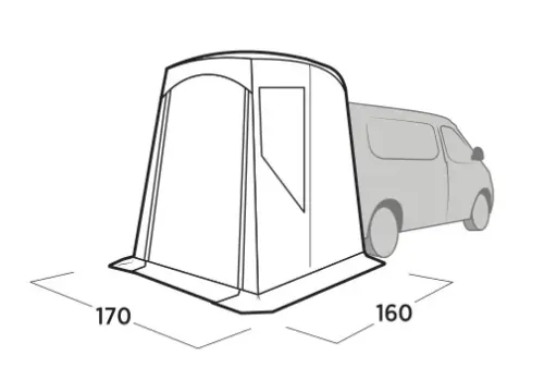 Photo 3 of Easy Camp Krossbu Mini Tailgate Awning