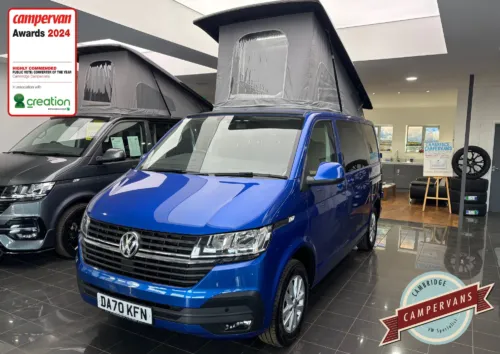 Photo of 2021 70 REG VW T6.1 110PS HIGHLINE, SWB, BARN DOORS – CAMPERVAN CONVERSION