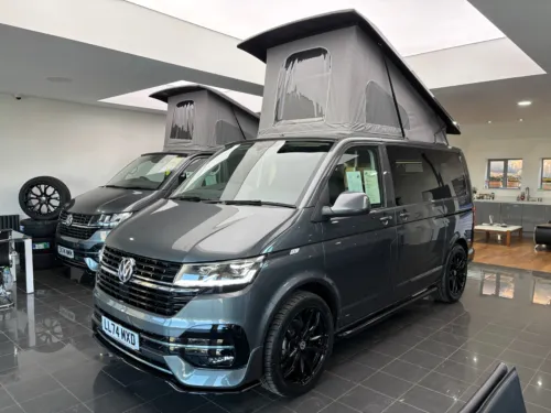 Photo 1 of 2024 74 REG VW T6.1 110PS HIGHLINE, SWB, TAILGATE, REAR CAMERA, HEATED SEATS, LED LIGHTS – BRAND NEW CAMPERVAN CONVERSION