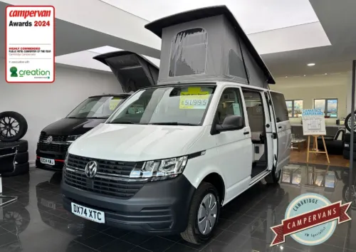 Photo of 2024 74 REG VW T6.1 110PS BUSINESS PACK SWB TAILGATE – BRAND NEW CAMPERVAN CONVERSION