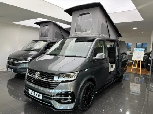 Photo 1 of 2024 74 REG VW T6.1 110PS HIGHLINE SWB TAILGATE – REAR CAMERA, HEATED SEATS, LED LIGHTS – BRAND NEW CAMPERVAN CONVERSION
