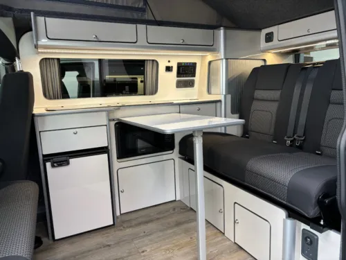 Photo 5 of 2024 74 REG VW T6.1 110PS HIGHLINE SWB TAILGATE – REAR CAMERA, HEATED SEATS, LED LIGHTS – BRAND NEW CAMPERVAN CONVERSION