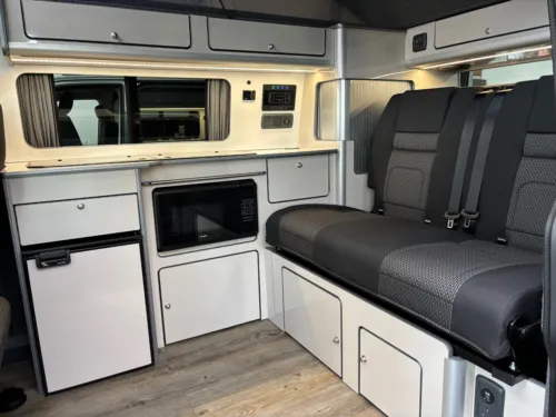 Photo 4 of 2024 74 REG VW T6.1 110PS HIGHLINE SWB TAILGATE – REAR CAMERA, HEATED SEATS, LED LIGHTS – BRAND NEW CAMPERVAN CONVERSION