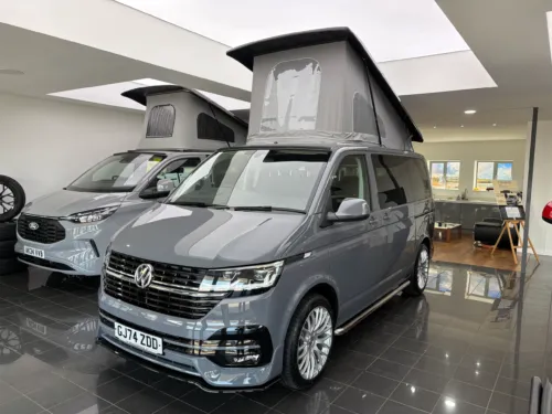 Photo 1 of 2024 74 REG VW T6.1 110PS HIGHLINE SWB TAILGATE – REAR CAMERA, HEATED SEATS, LED LIGHTS – BRAND NEW CAMPERVAN CONVERSION