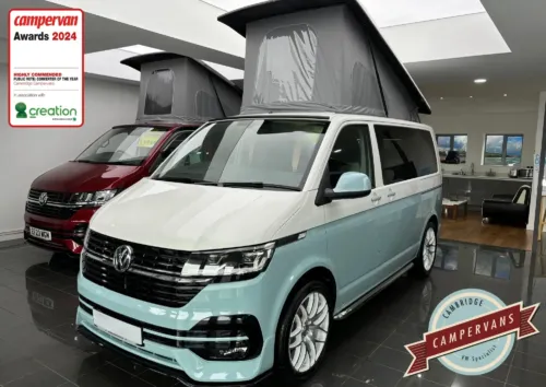 Photo 1 of 2024 74 REG VW T6.1 HIGHLINE 110PS SWB TAILGATE (GLAZED) – REAR CAMERA, LED LIGHTS, HEATED SEATS – CAMPERVAN CONVERSION