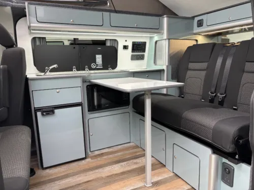 Photo 4 of 2024 74 REG VW T6.1 150DSG HIGHLINE SWB TAILGATE – REAR CAMERA, HEATED SEATS, LED LIGHTS, CARPETED CAB – BRAND NEW CAMPERVAN CONVERSION