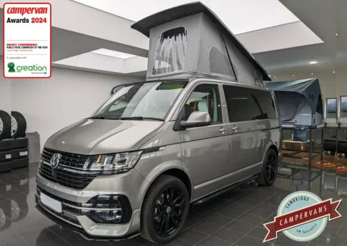 Photo 1 of 2023 73 REG VW T6.1 150DSG HIGHLINE SWB TAILGATE – T30 – CAMPERVAN CONVERSION