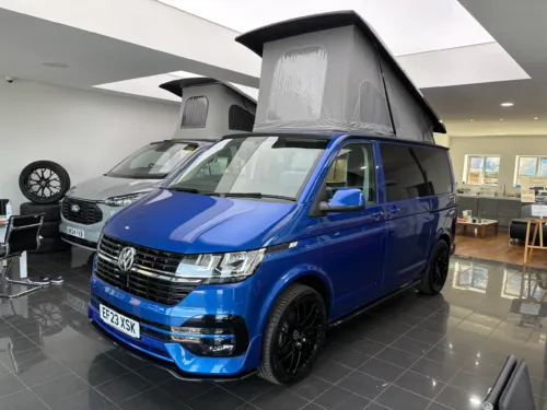 Photo 1 of 2023 23 REG VW T6.1 150DSG HIGHLINE SWB TAILGATE – REAR CAMERA, HEATED SEATS – CAMPERVAN CONVERSION